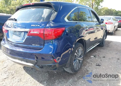 2020 Acura Mdx Technology Package from USA, damaged, VIN 5J8YD4H56LL035046